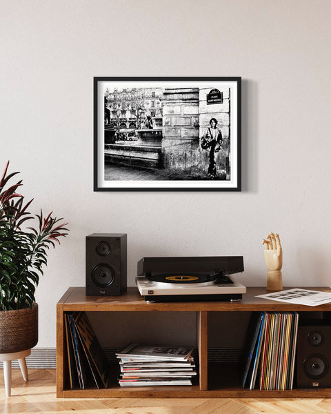 BLEK LE RAT X SHEPARD FAIREY: FLORENCE AUBENAS AP