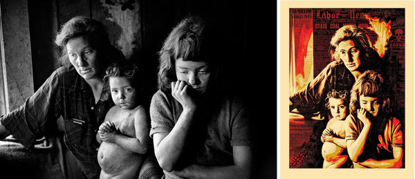 SHEPARD FAIREY: TWO AMERICAS