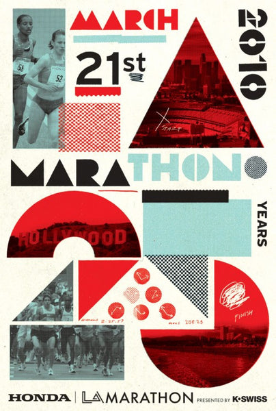 CLEON PETERSON: LA MARATHON PRINT