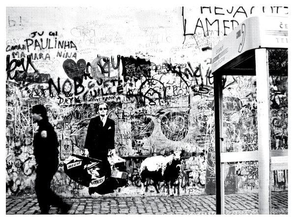 BLEK LE RAT X SHEPARD FAIREY: THE MAN WHO WALKS THROUGH WALLS AP