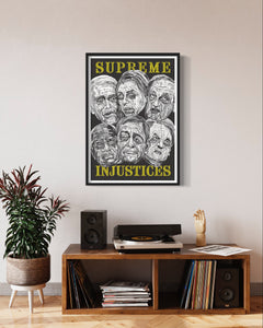 ROBBIE CONAL: SUPREME INJUSTICES (SIGNED POSTER)