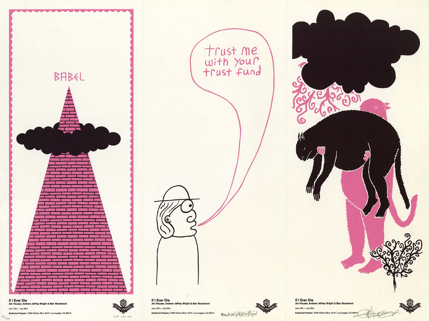 JIM HOUSER, ANDREW JEFFREY WRIGHT & BEN WOODWARD: IF I EVER DIE